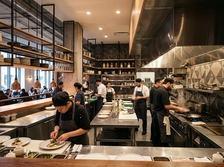 Open kitchen